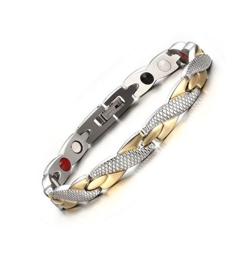 Vnox Twisted Magnetic Bracelet for Women Men