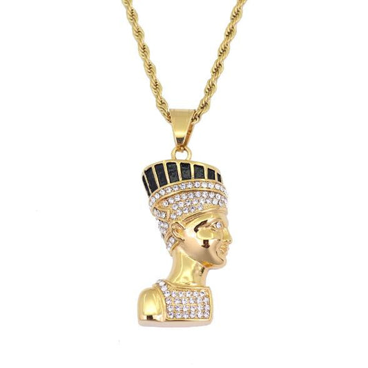 Ancient Egyptian Queen Necklace Pendant