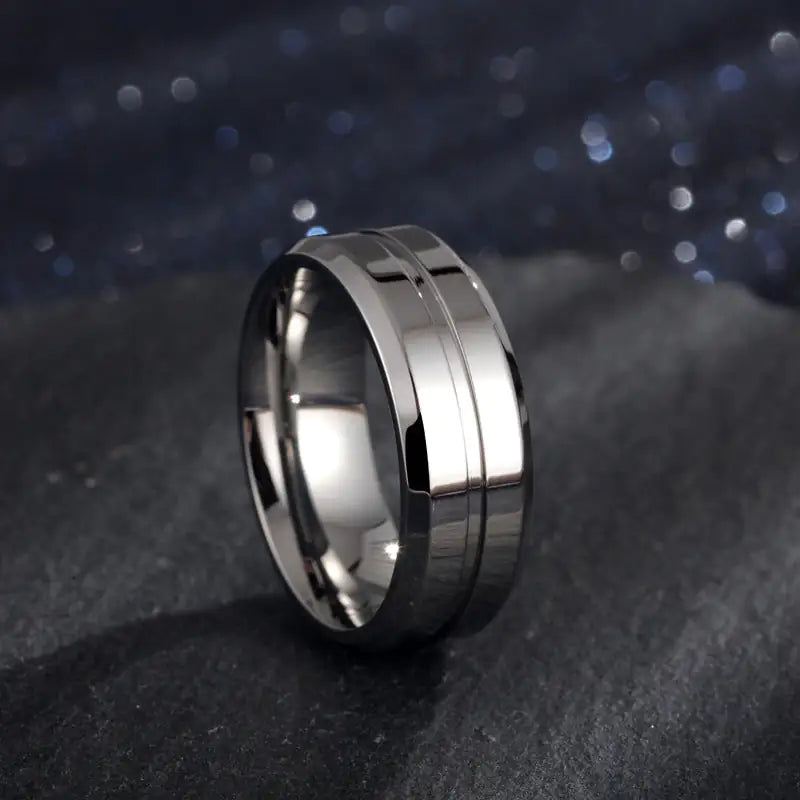 Electroplating Ring Men Wedding Band